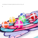 Alvo de Brinquedo Dardo Seguro Formato Bola Gruda-Gruda