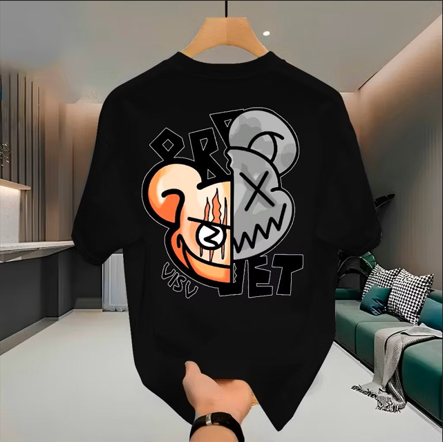 Camiseta Unissex Streetwear Bear