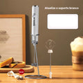 Batedor Misturador Mixer Elétrico para Bebidas Leite Café Portátil